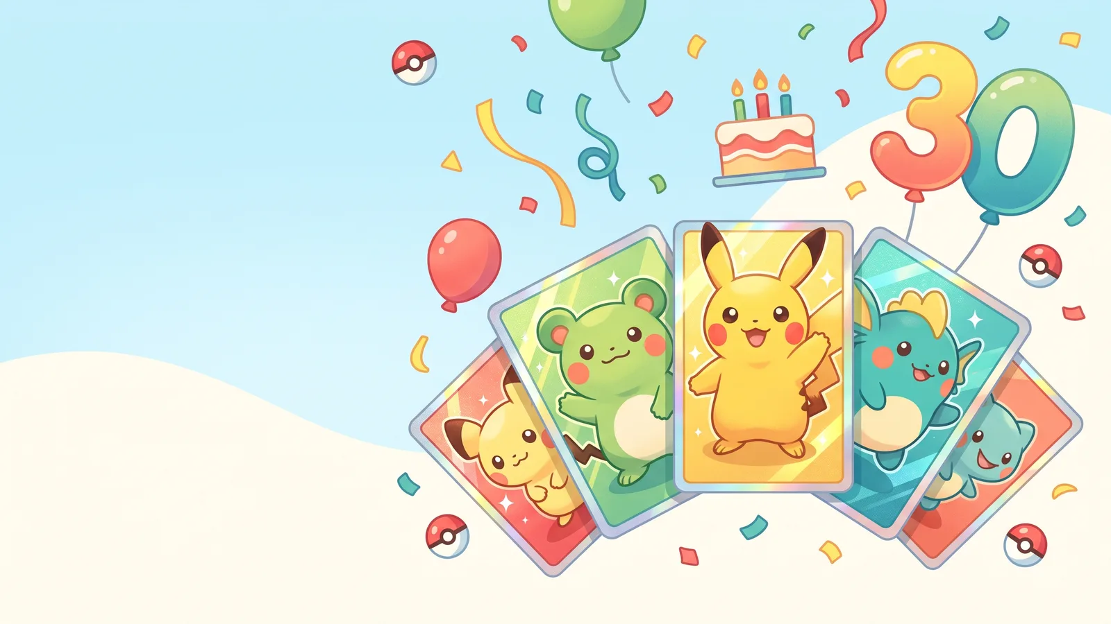 30th Celebration Pikachu Cards: The Full Chase Map